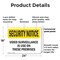 Signmission Video Surveillance On Premises OSHA Security Notice Sign, Plastic, 24in W x 18in L, 2PK OS-2PACK-SN-P-1824-L-11659 - alternate 4